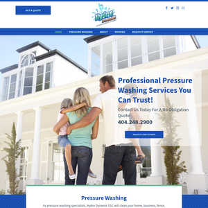 Hydro Dynamic ESC website screenshot