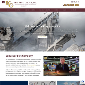 The King Group, Inc. website screenshot