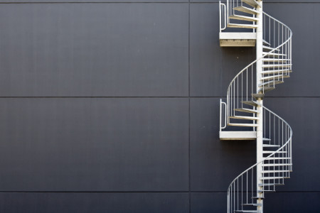 metal stairs